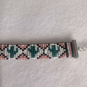 Handmade bead Cactus bracelet